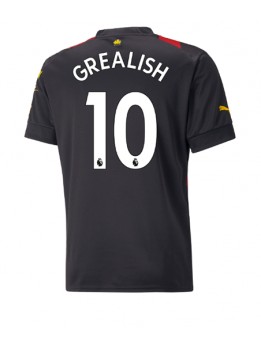 Manchester City Jack Grealish #10 Auswärtstrikot 2022-23 Kurzarm